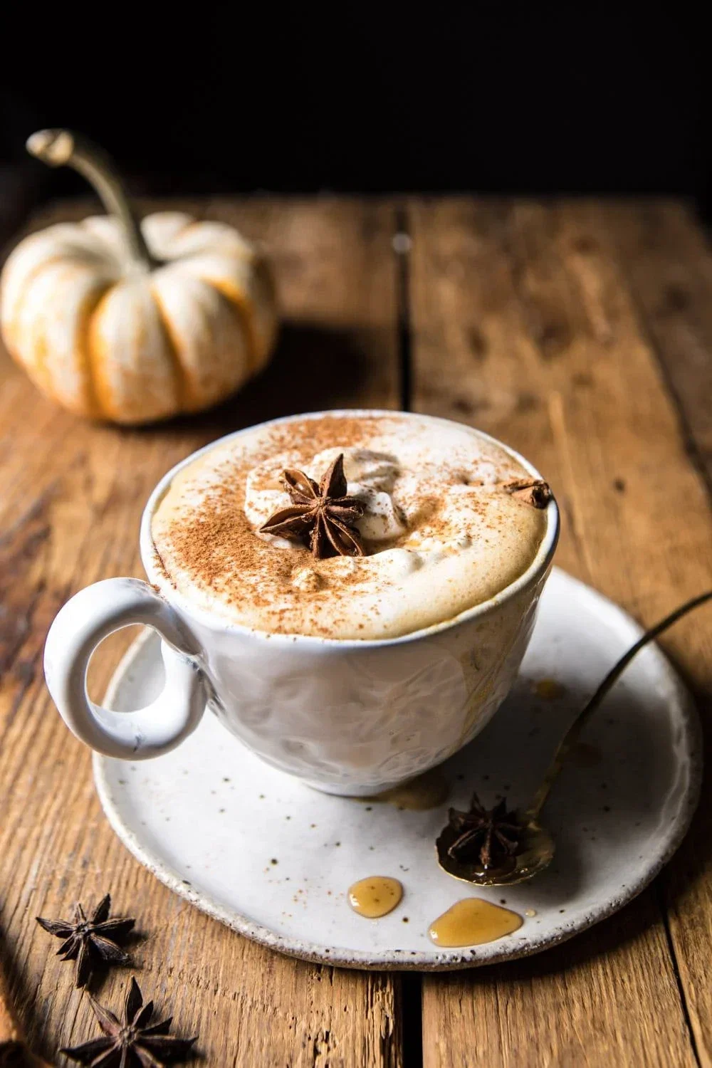 drink a pumpkin spice latte in October