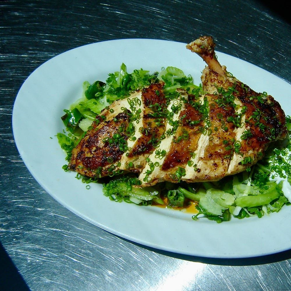 Chipotle Chicken + Shishito Celery Salad Recipe