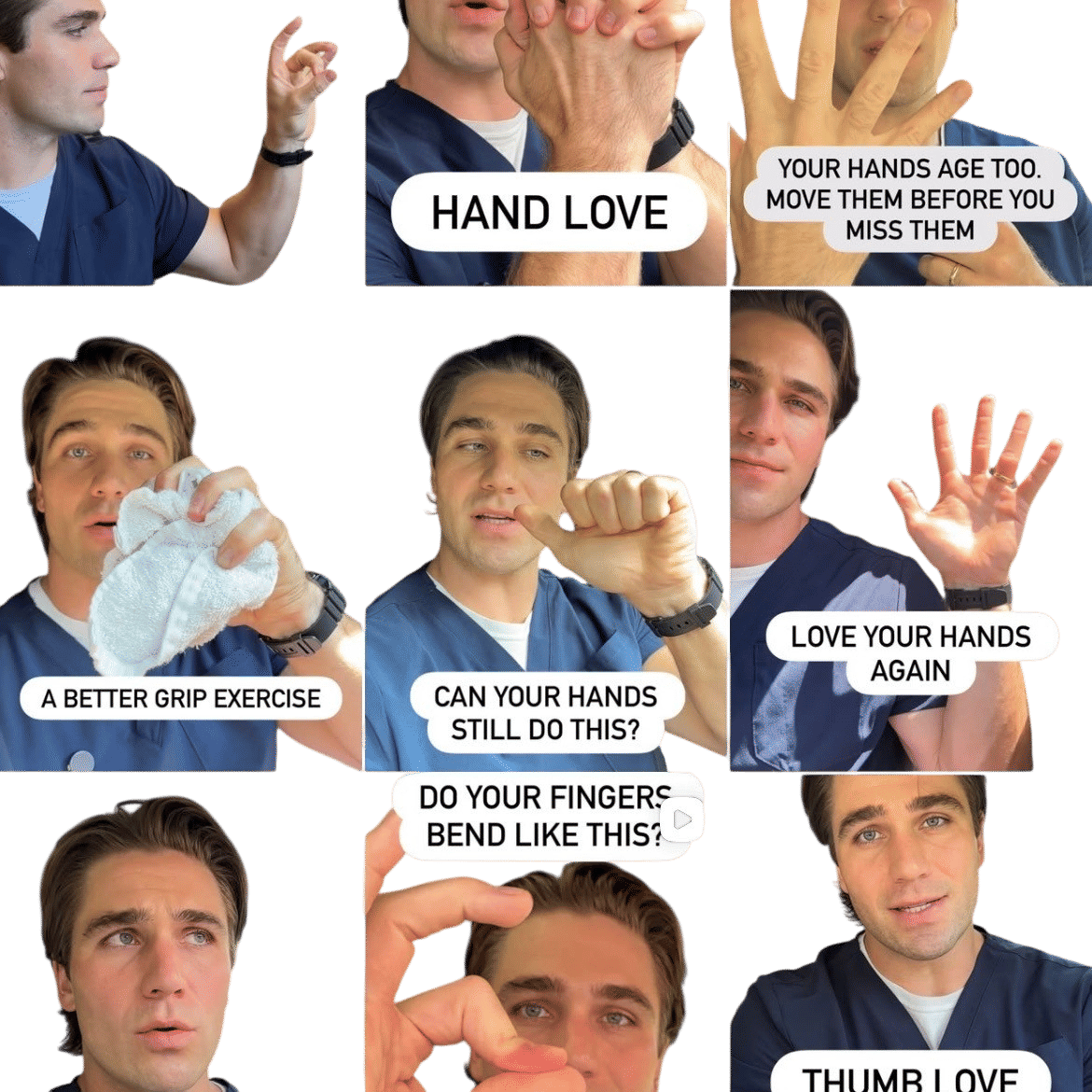 Exercise your hands.