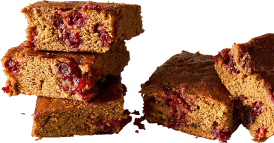 Sticky Cranberry Gingerbread Recipe