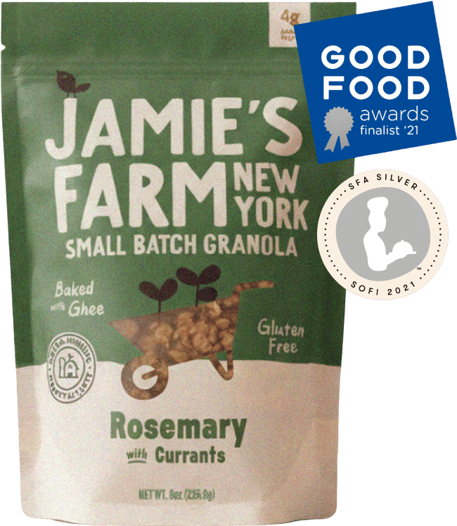 Jamie's Farm rosemary granola