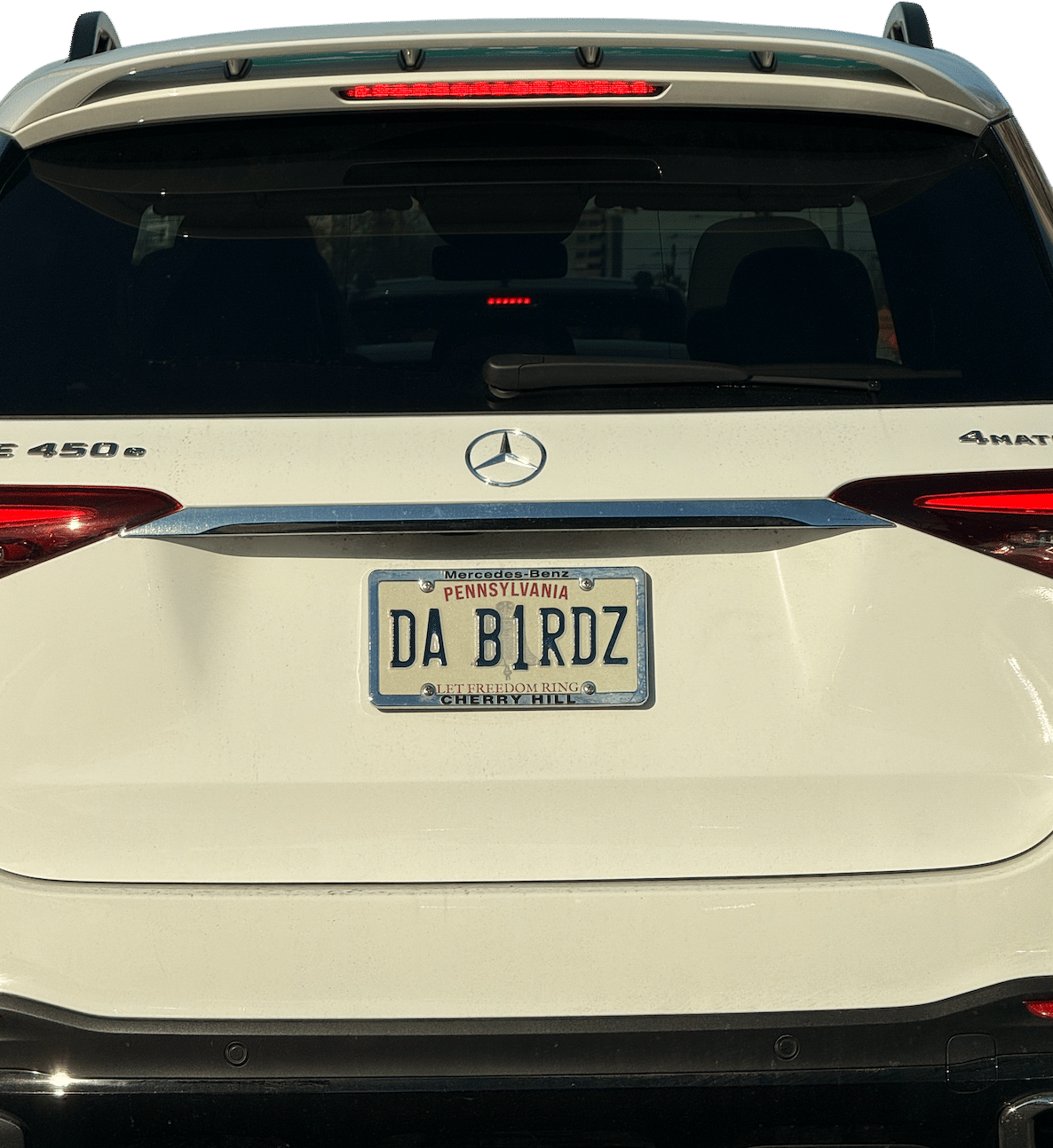 DA B1RDZ Vanity Plate