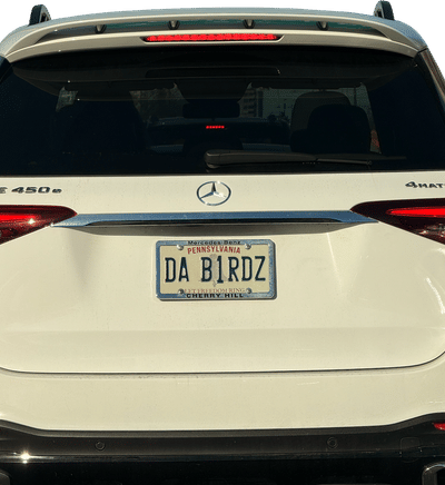 DA B1RDZ Vanity Plate