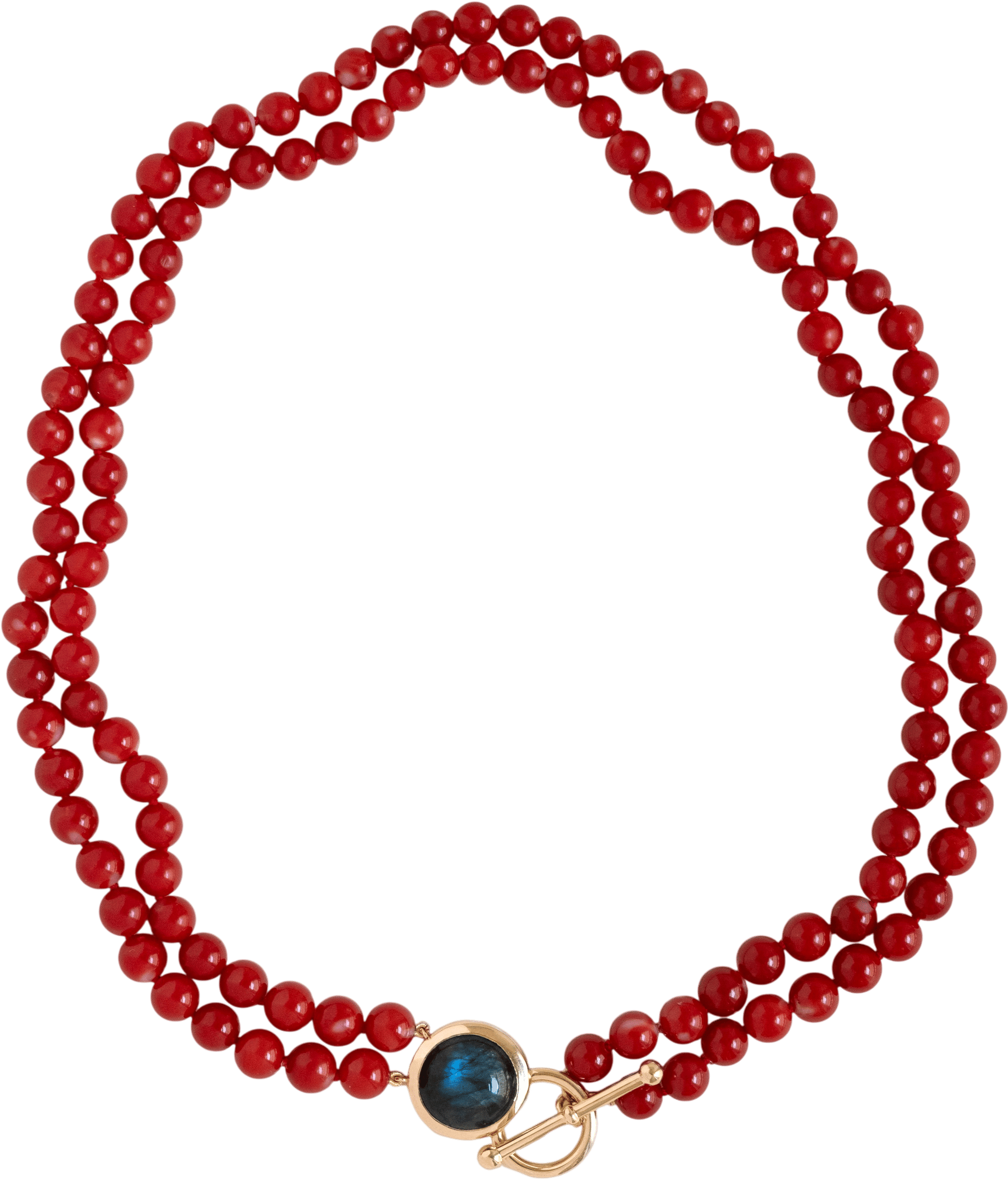 Liz's Labradorite Toggle Necklace