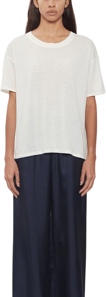 Ezra Classic Fit T-Shirt - Ivory