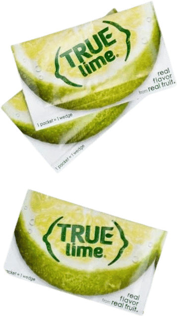 Ask for True Lime on the airplane