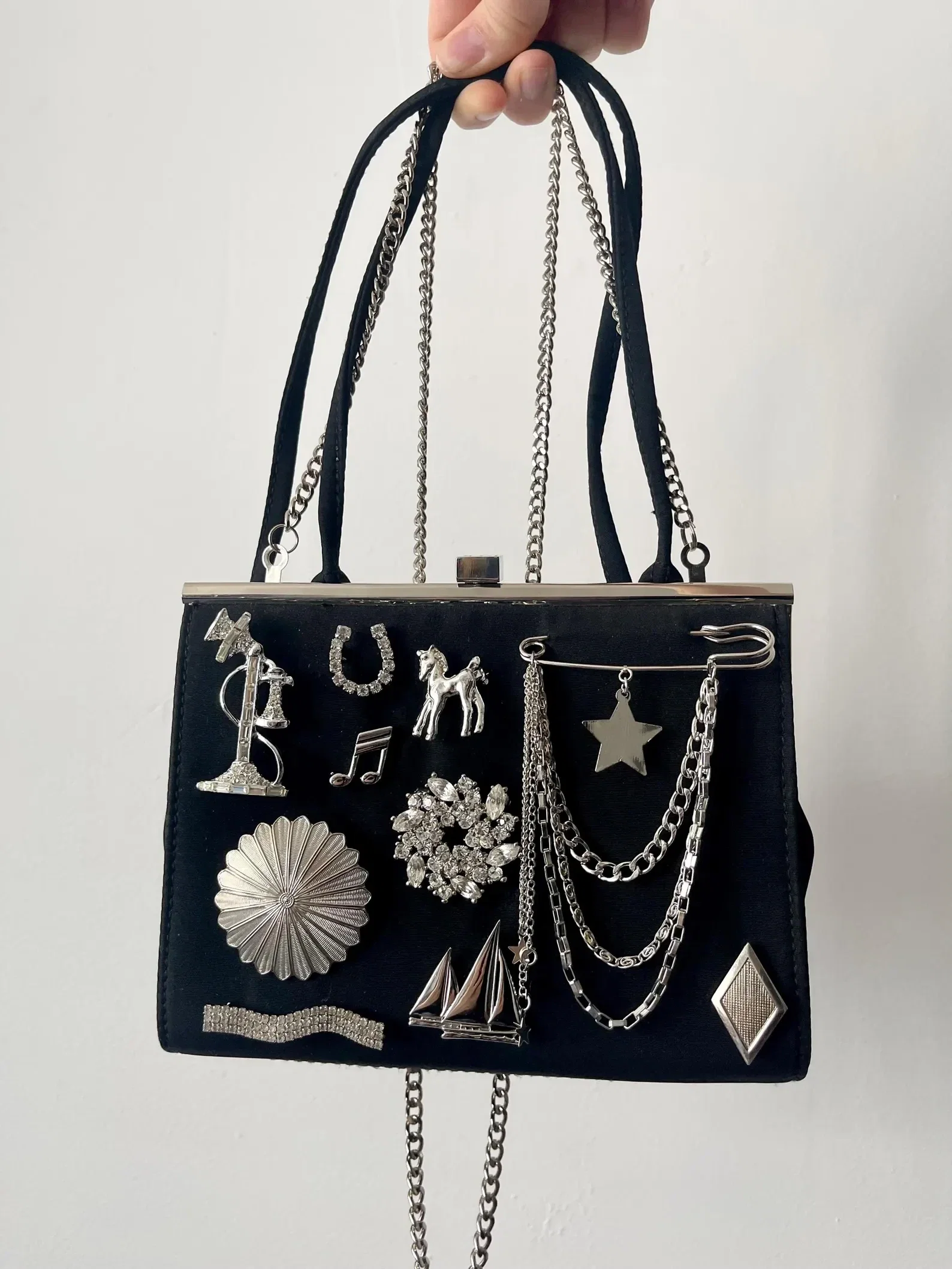 The Madelyn Brooch Bag
