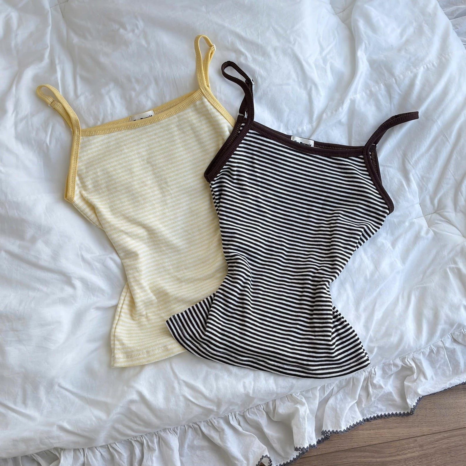 Cotton Striped Camisole