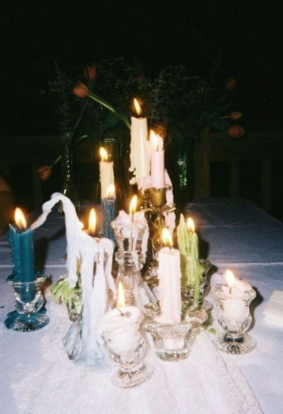 mixed candles