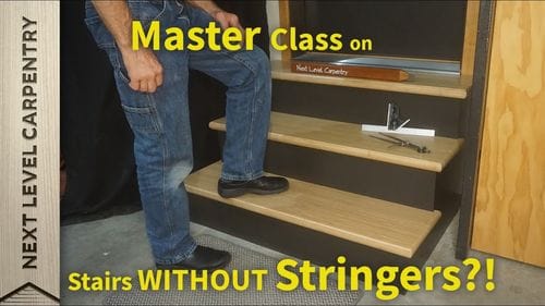 Build Simple, Strong Stairs WITHOUT Stringers