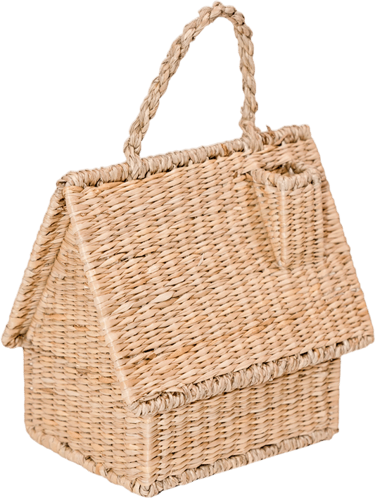 Birdhouse Purse in Seagrass