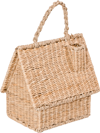 Birdhouse Purse in Seagrass