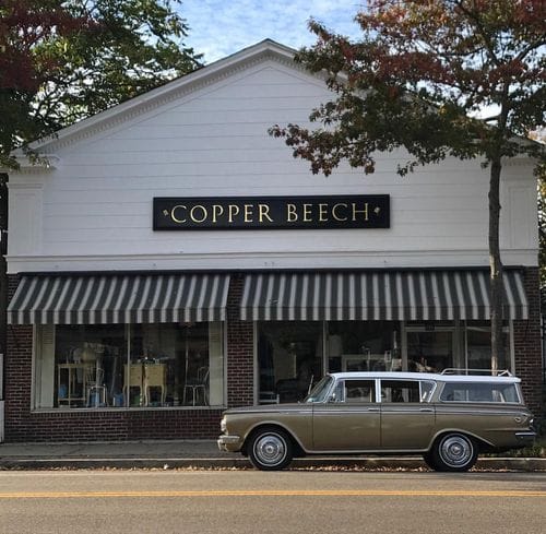Cafe In The Back Of Copper Beech