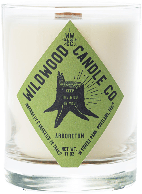 Arboretum Candle - redwood, pine, embers