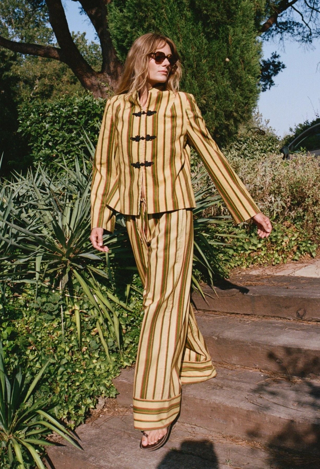 Yuli Venice Stripe Corduroy Pant