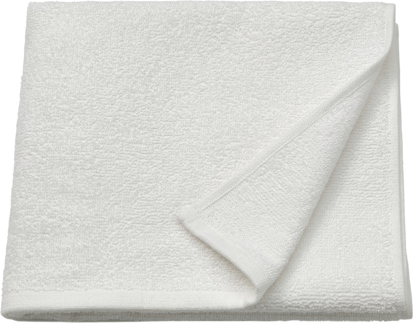 LUDDVIAL bath towel, white, 22x47"