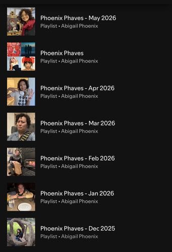 Curate shared family playlists