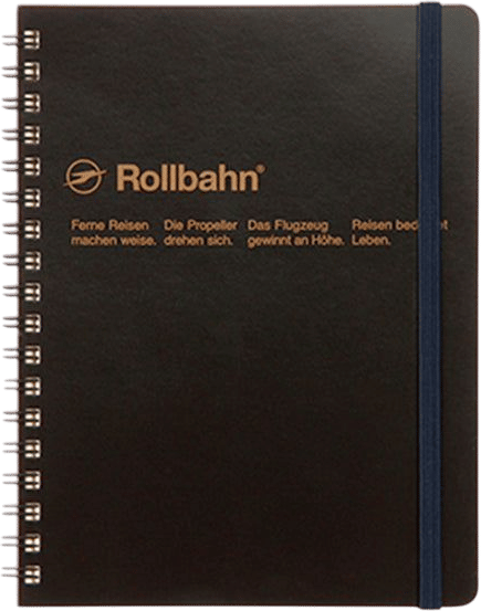 Rollbahn Spiral Large Notebook