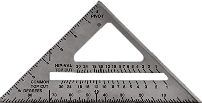 CRAFTSMAN CMHT42790 7-Inch Aluminum Rafter Square