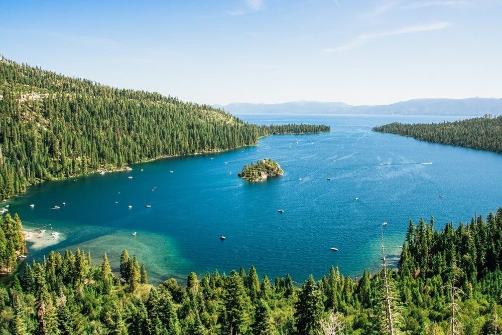 lake tahoe in the summer
