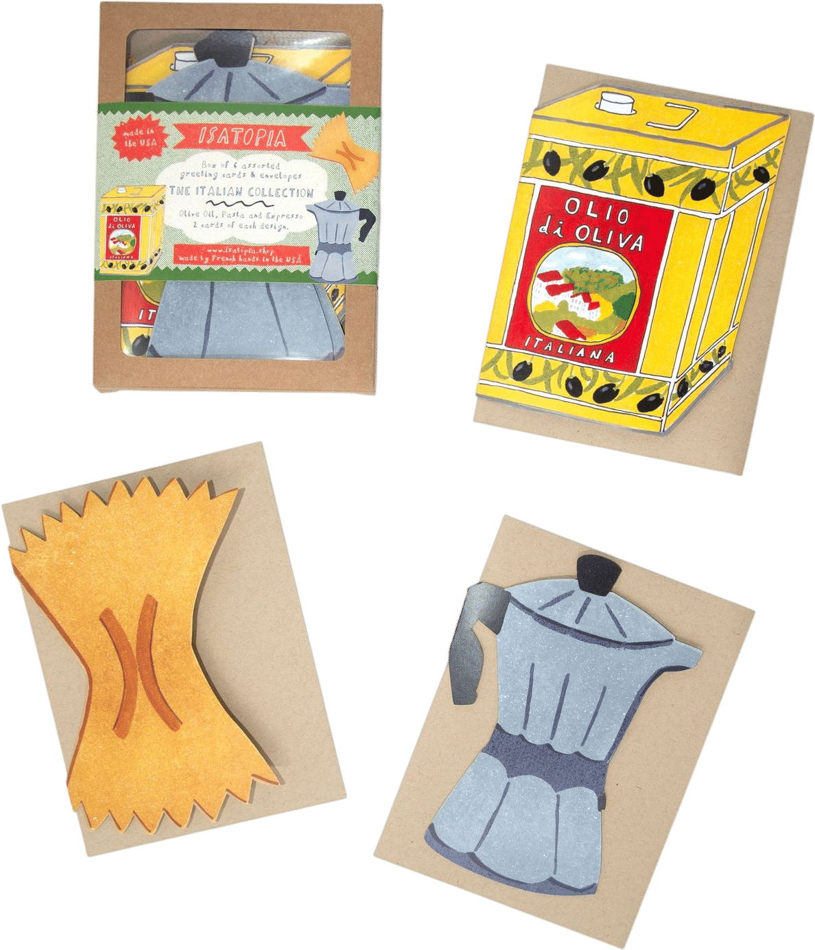 Isatopia Italian Collection (Box of 6 Cards)