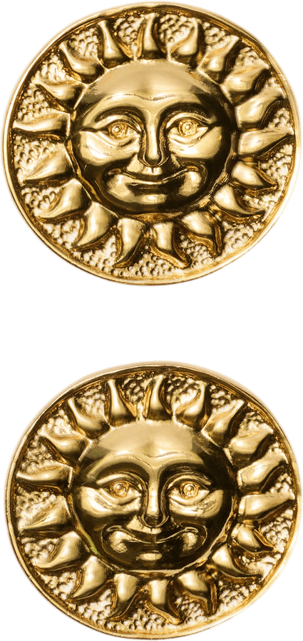 RIXO Noni Gold Earrings