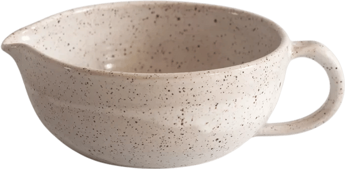 RachaelPots Ceramic Salad Dressing Bowl