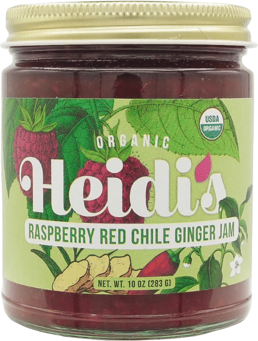 Raspberry Red Chile + Ginger Jam