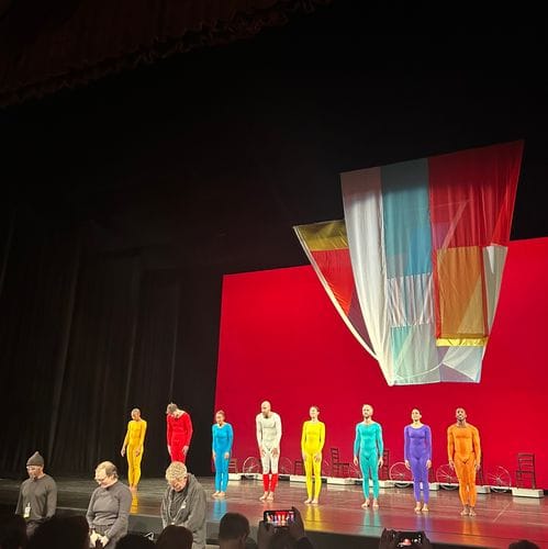 Taking yourself to a dance show