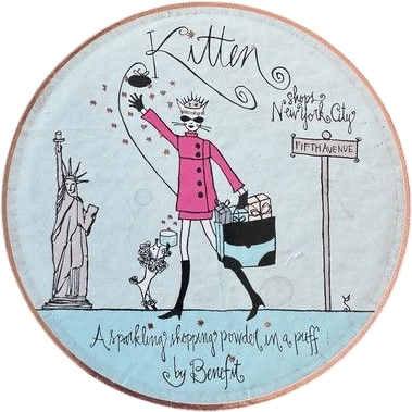 Vintage Benefit Cosmetics Kitten Sparkling Powder
