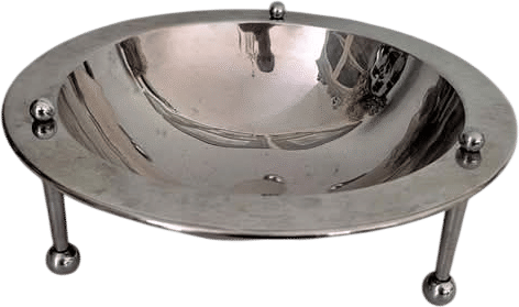 Vintage Silver Footed Centerpiece Bowl – 11