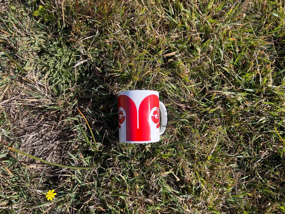 Coffee Mug with Rams Head Logo