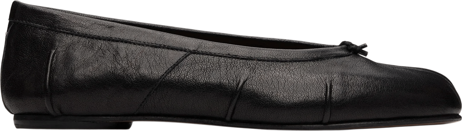Maison Margiela Black Tabi Ballerina Flats