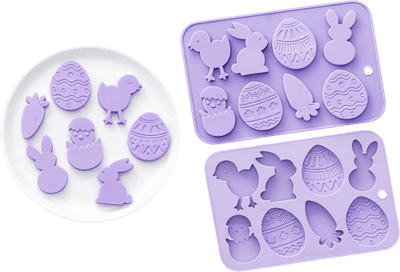 Easter Bunny & Egg Silicone Mold