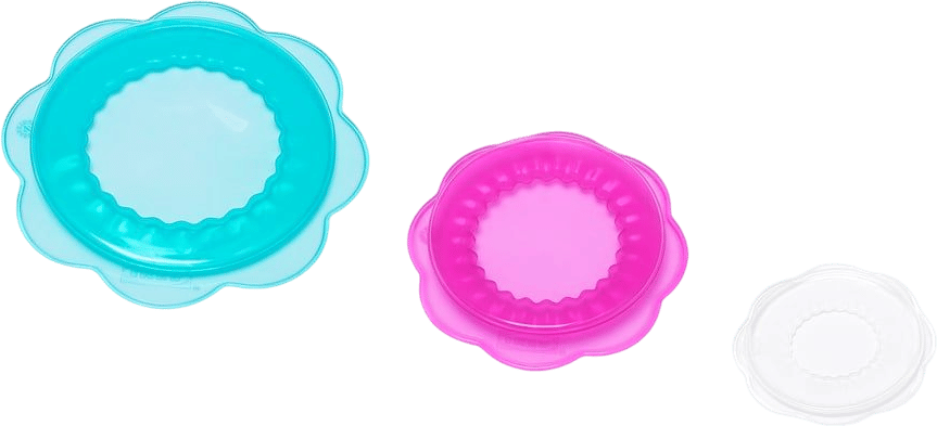 Silicone food cover, set of 3