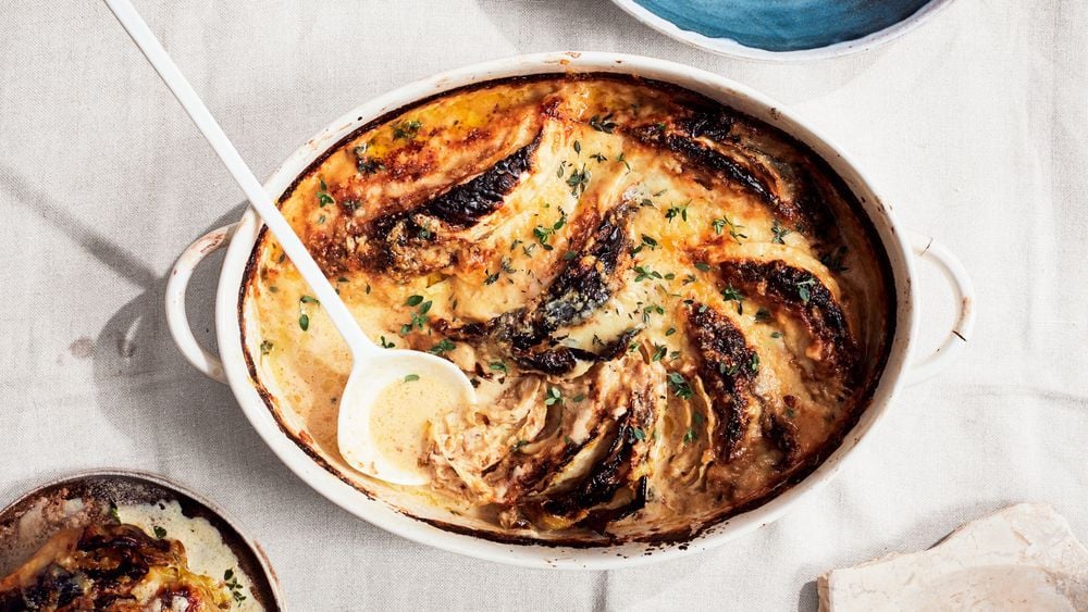 Cabbage Gratin