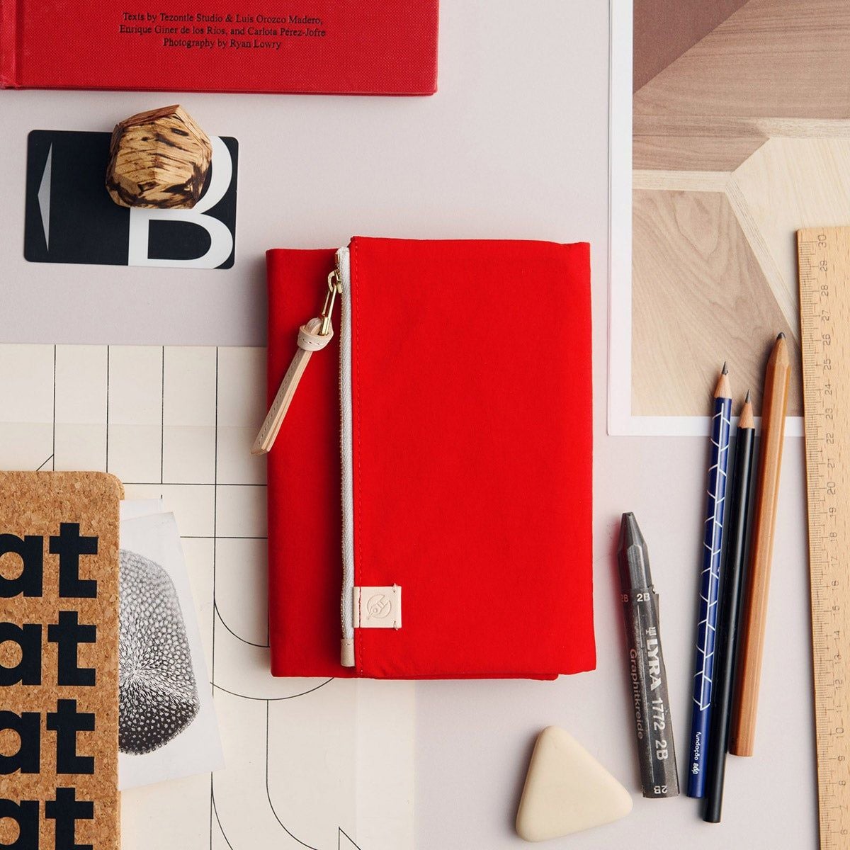 Hobonichi Techo 2027 A6 Cover (Red)