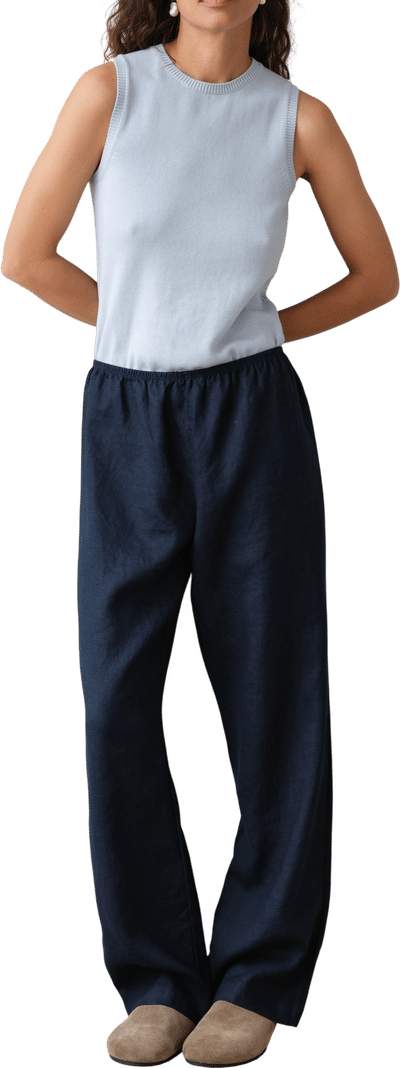 The Linen Simple Pant