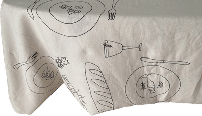Hand Embroidered Dinner Table Cloth