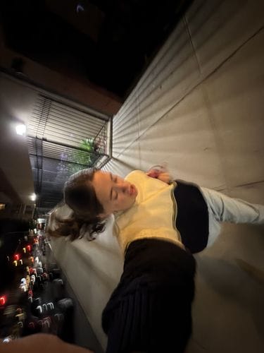 running home from the bar