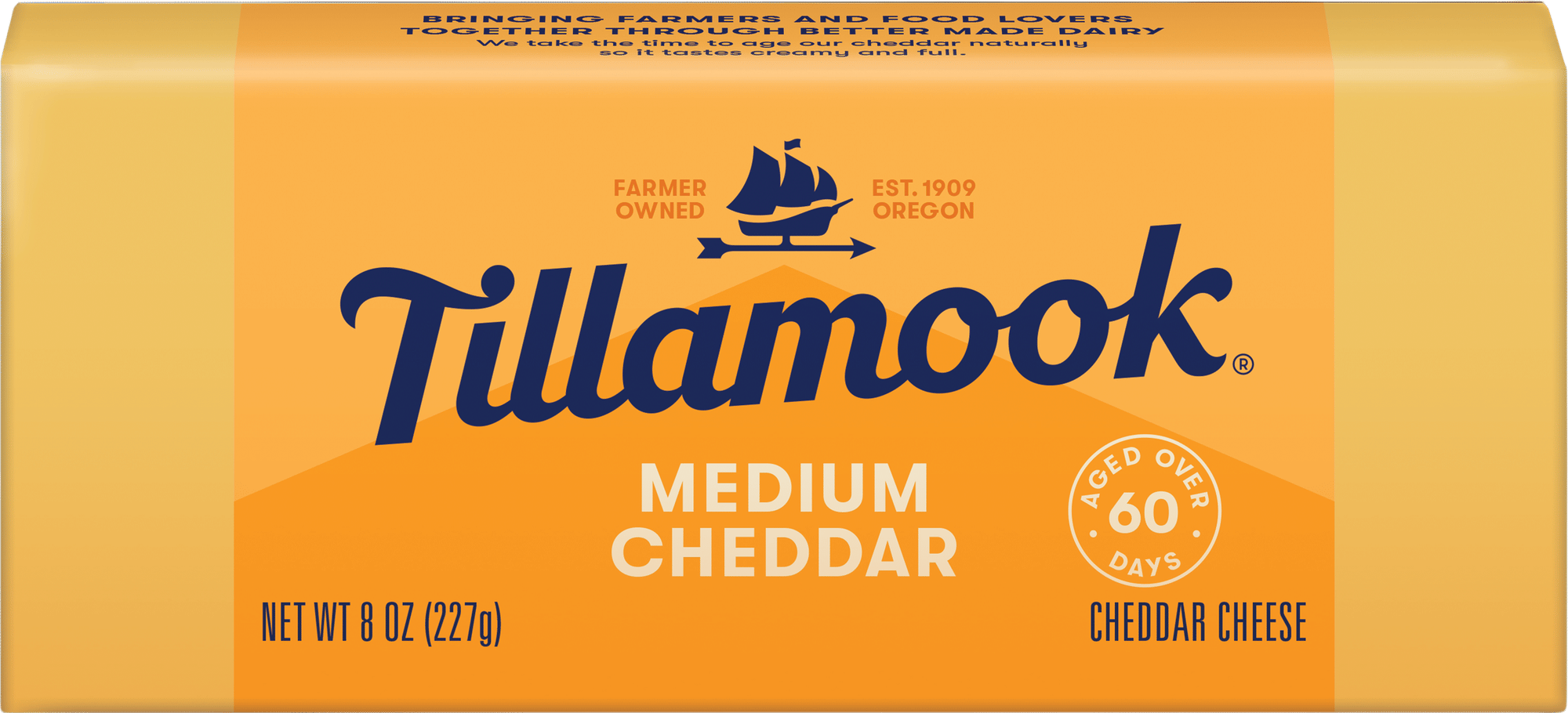 Medium Cheddar Cheese Block
