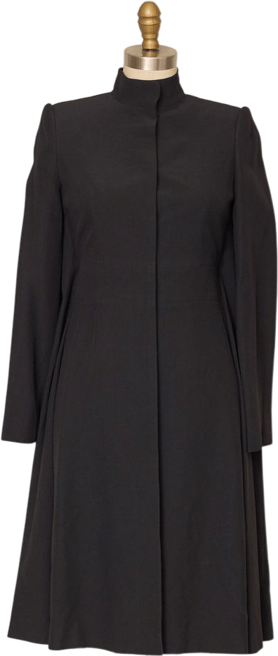 Alexander McQueen Black Coat | Khata Space