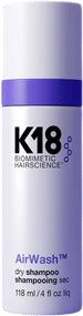 K18 air wash dry shampoo