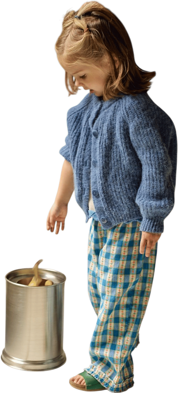 Bilton Bathroom Bin (Matte Nickel)