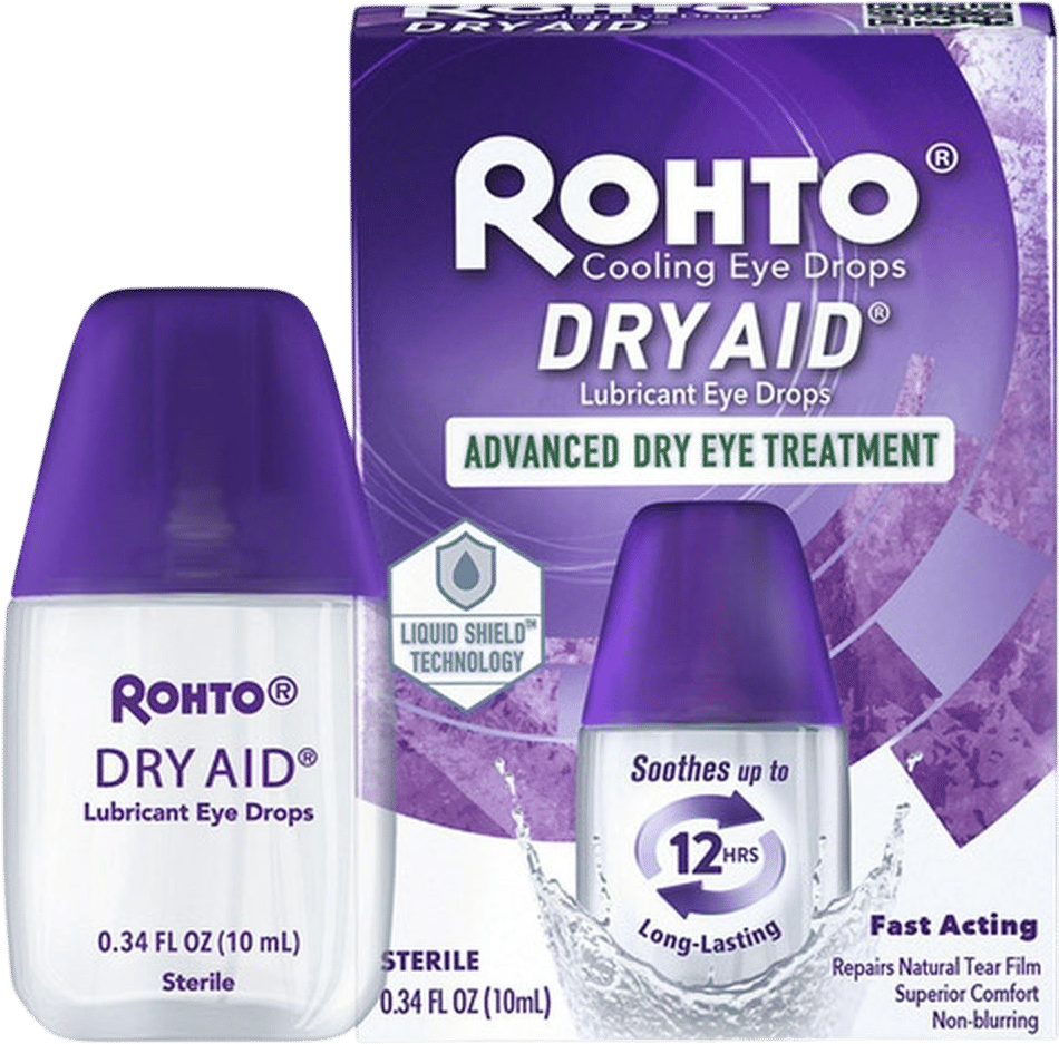 Rohto Dry-Aid Lubricant Eye Drops