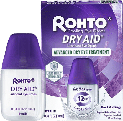 Rohto Dry-Aid Lubricant Eye Drops