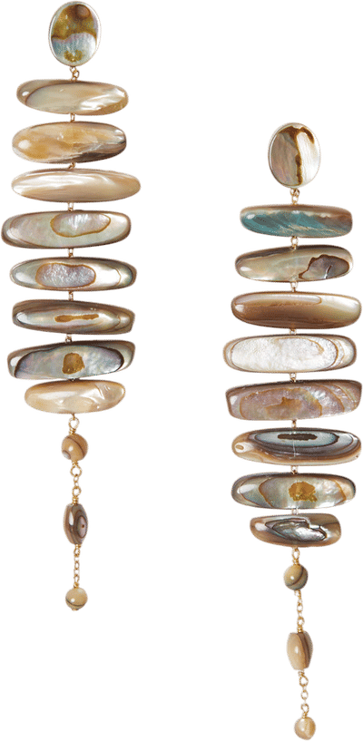 Mizumi Abalone Earrings