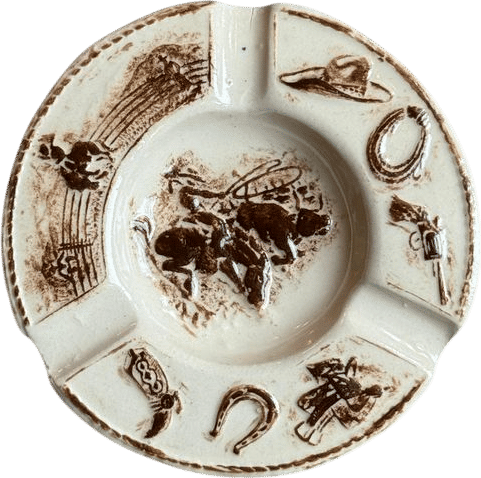 All Things Cowboy Ashtray