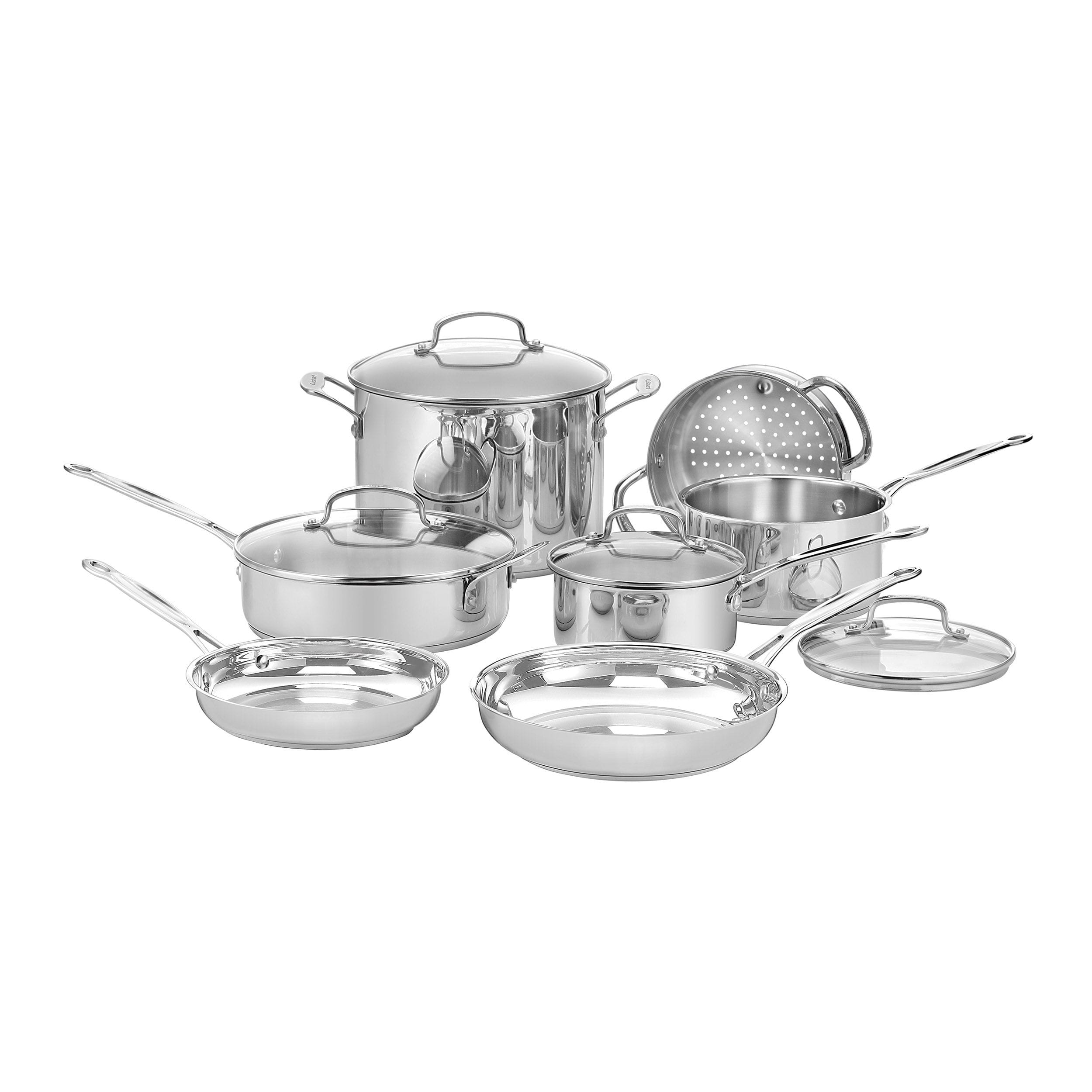 CUISINART 11 piece stainless steel Cookware Set