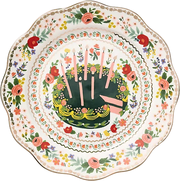Rifle Paper Co. Celebration Plate